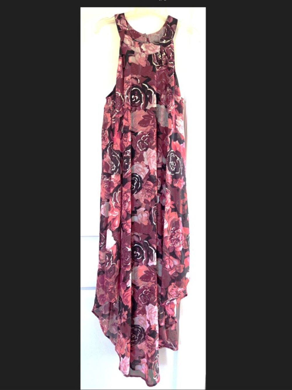 Love Squared Asymetrical Fully Lined Boho Dress 1X